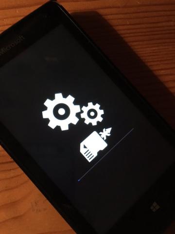 Lumia 530 running Windows 10 Mobile 10586.164